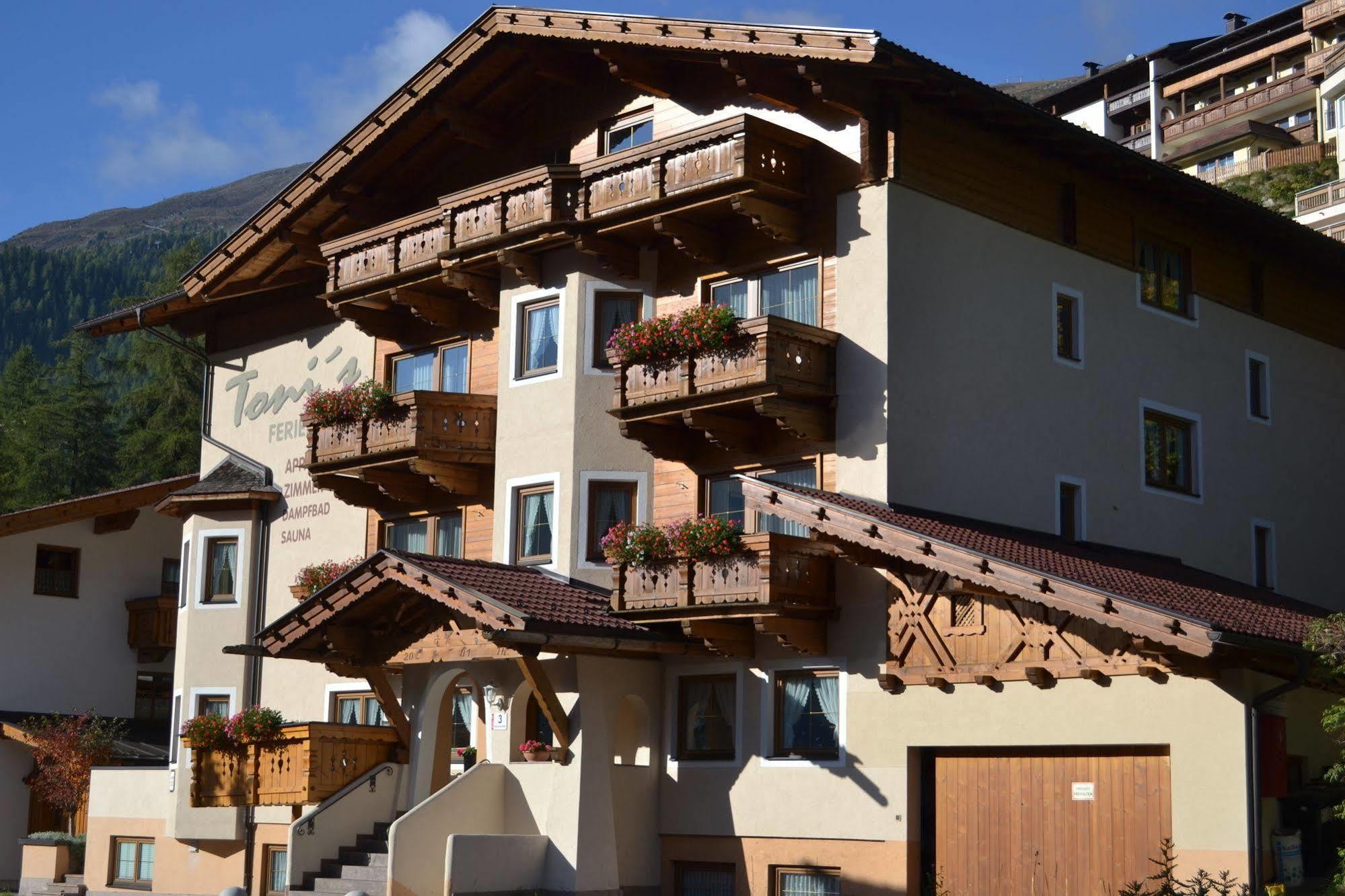 Ferienwohnung Tonis Ferienheim Sölden Exterior foto